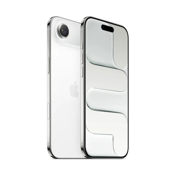 Смартфон Apple iPhone Air Cloud White — вид сзади и спереди, белый цвет