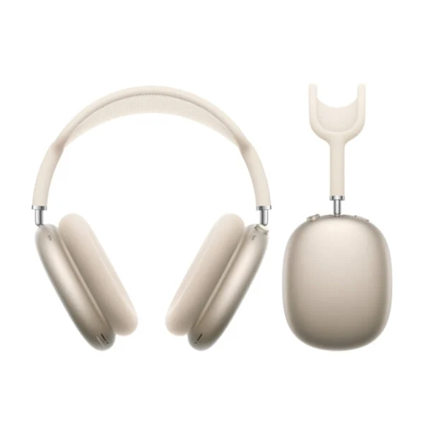 Наушники AirPods Max USB-C Starlight бежевые.