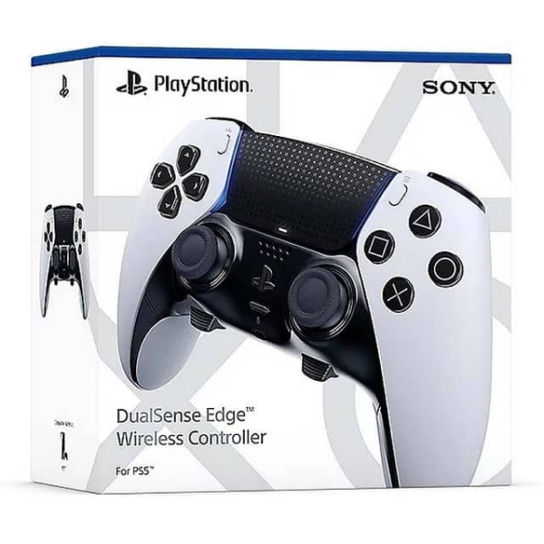 Беспроводной геймпад Sony DualSense Edge Wireless Controller для PS5 в упаковке — вид спереди
