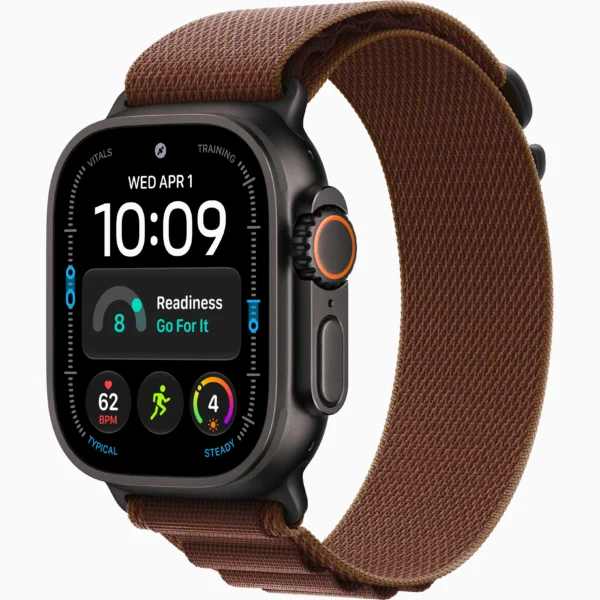 Apple Watch Ultra 4 Black Burgundy Alpine Loop — купить в Altyn Store