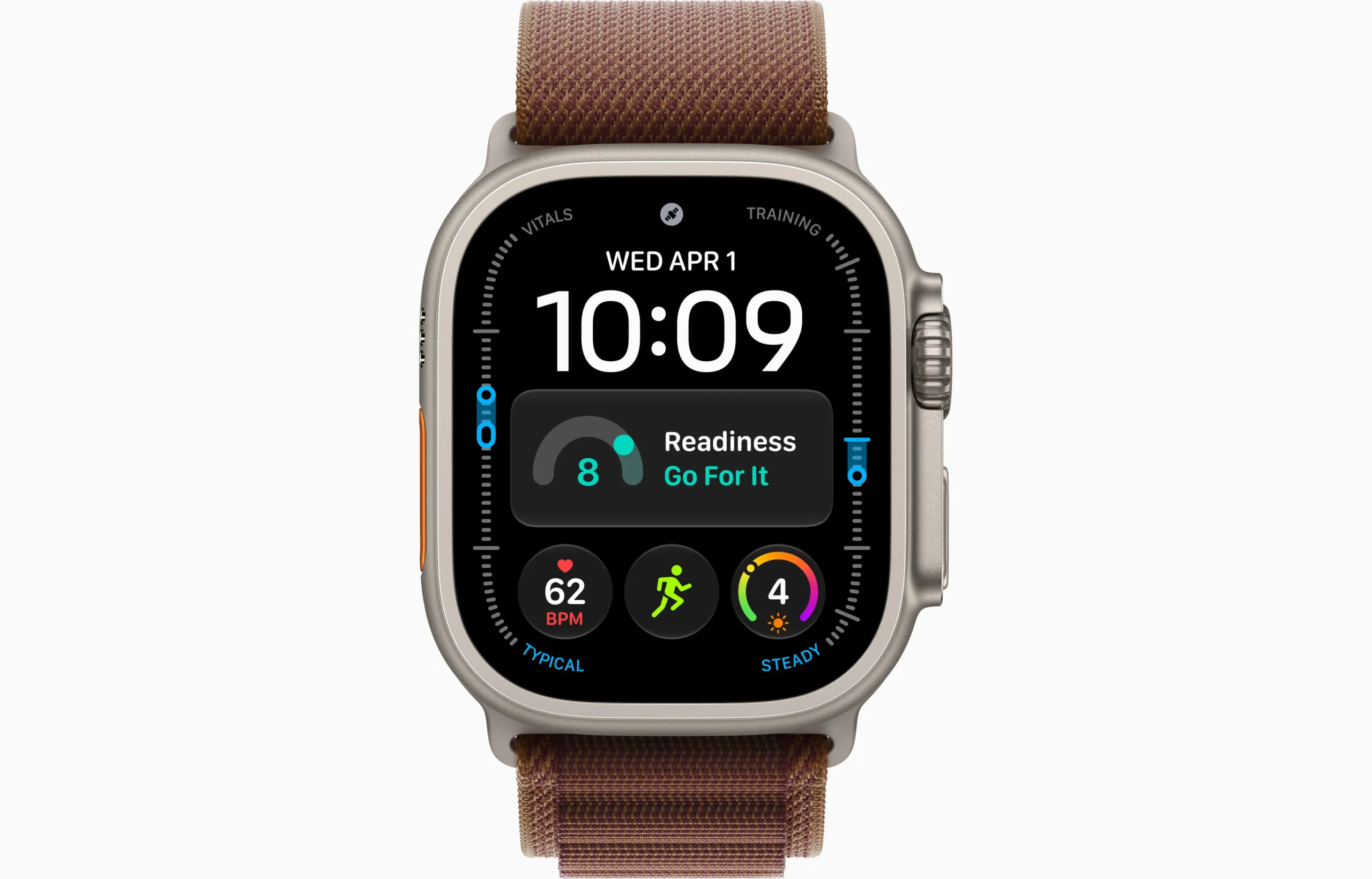 Apple Watch Ultra 4 Natural Burgundy Alpine Loop — купить в Altyn Store