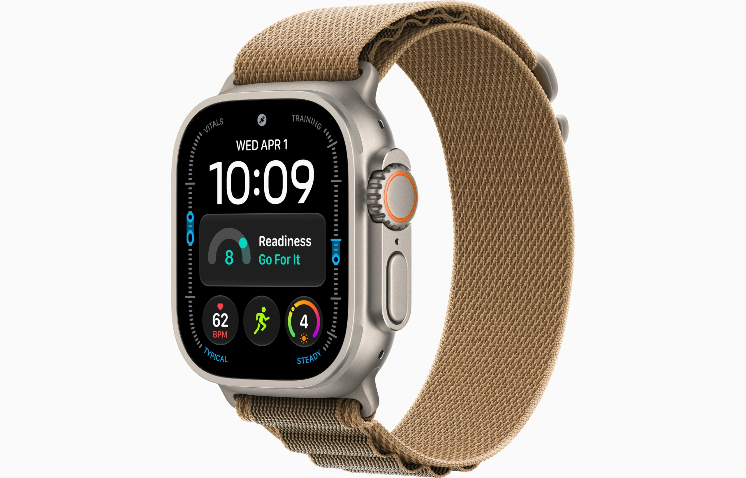 Apple Watch Ultra 4 Natural Desert Alpine Loop — купить в Altyn Store