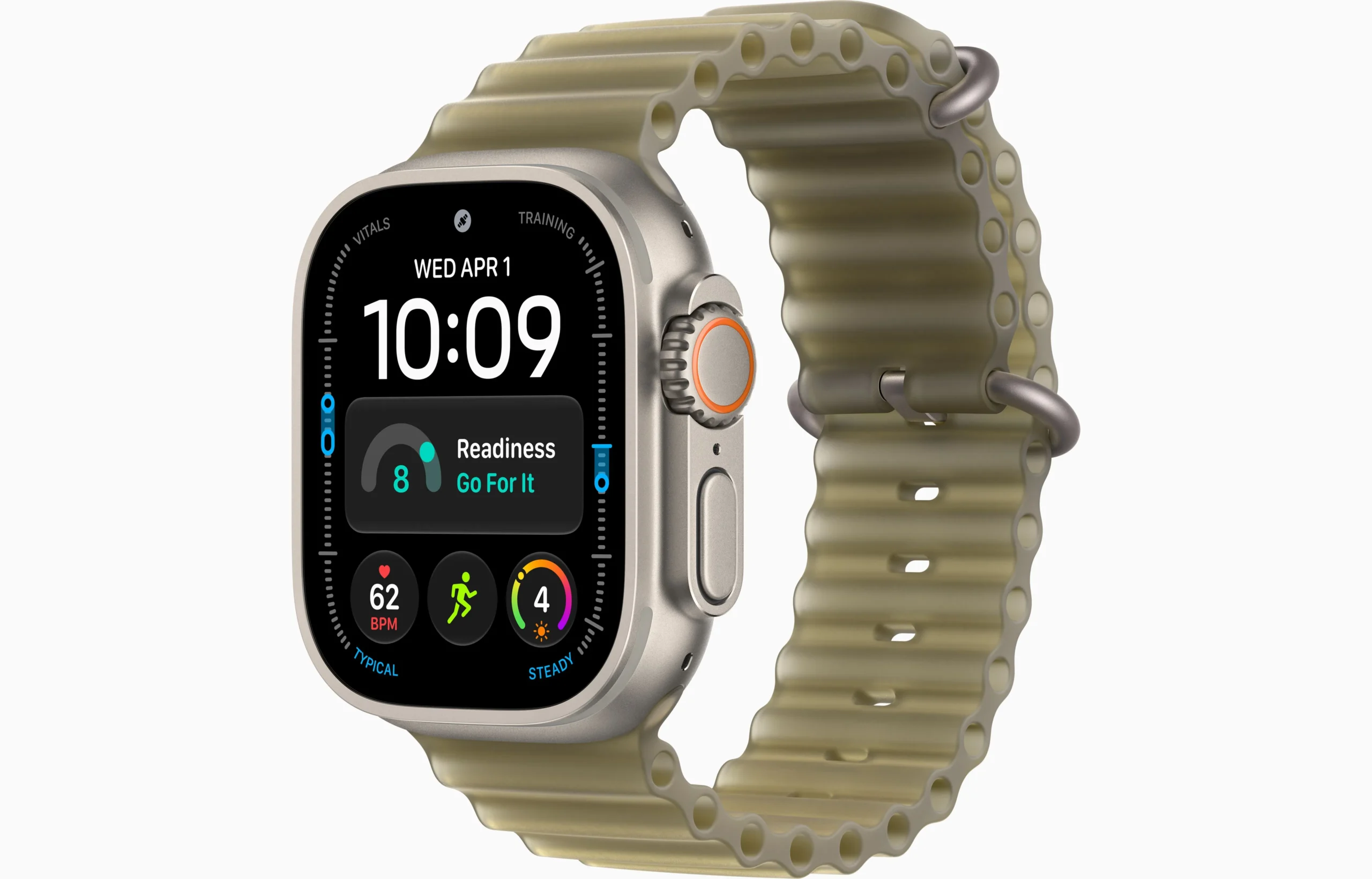 Apple Watch Ultra 4 Natural Translucent Kelp Ocean Band — купить в Altyn Store