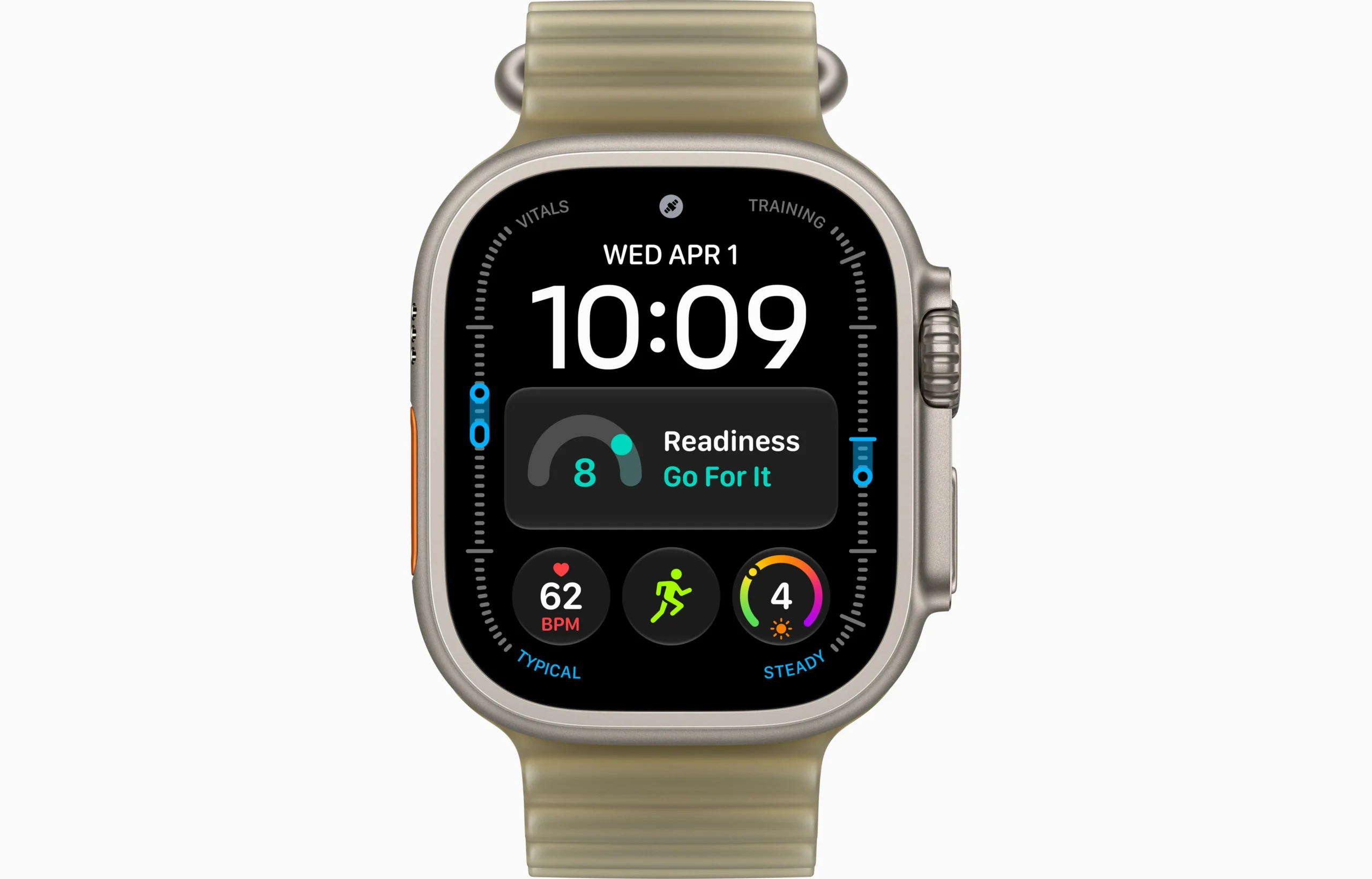 Apple Watch Ultra 4 Natural Translucent Kelp Ocean Band — купить в Altyn Store